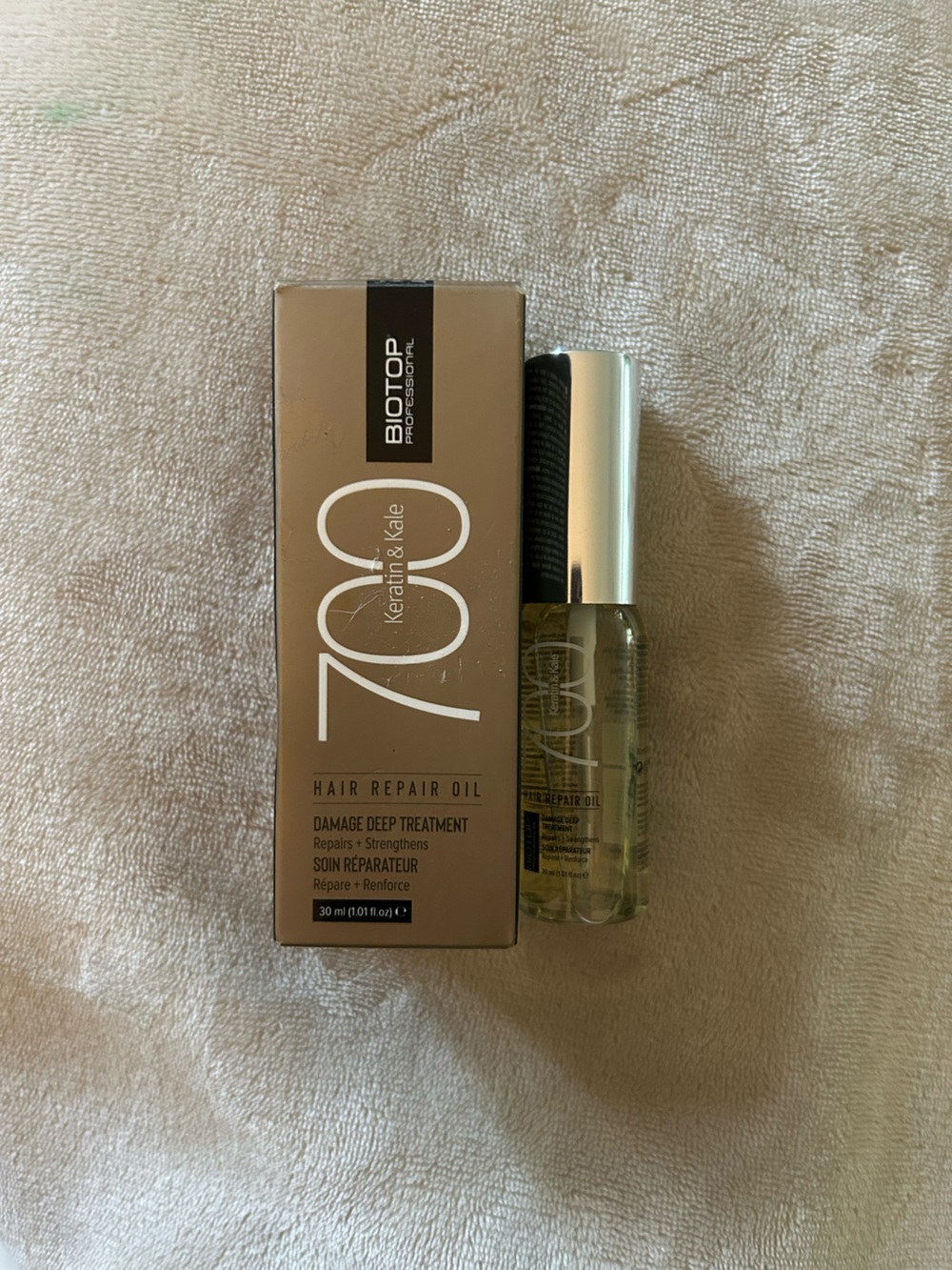 BIOTOP PROFESSIONAL 700 Keratin & Kale Hair Repair Oil (1.01 fl oz/30 ml)
